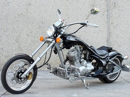 El aire refrescó la impulsión de cadena 250cc Chopper Motorcycle de 4 movimientos