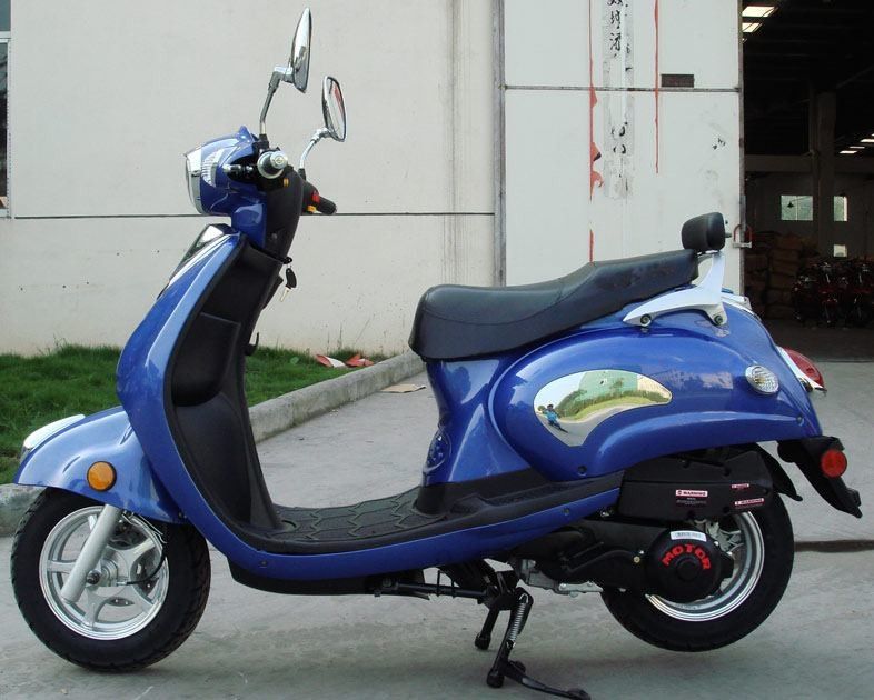 la vespa de la bici del bolsillo 50cc/125cc con dos asientos, 2 rueda la vespa para los adultos