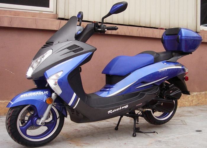 V vespa del gas de la linterna 150cc del estilo, vespas de gas con 2 espejos de la vista posterior