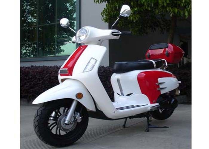 Vespa de motor adulta de la linterna del ciclo 150cc con la transmisión automática de dos espejos de la vista posterior