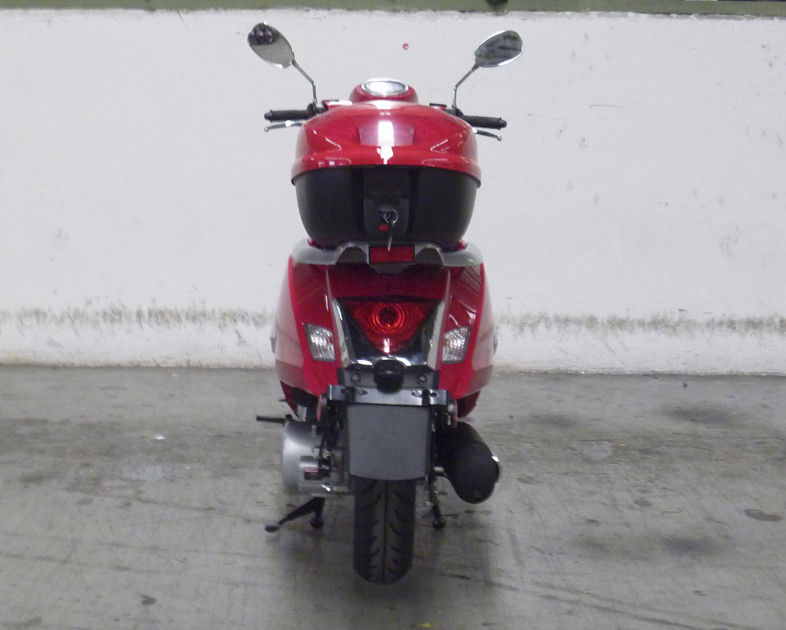 Espejo rojo adulto de la vista posterior de la señora 150cc Scooter de la vespa de motor de la forma agradable With