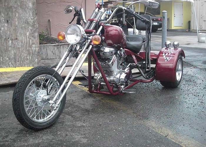V motocicletas gemelas de Trikes del interruptor de la motocicleta del interruptor del cilindro 250cc con la linterna grande