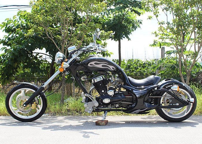 Color de la motocicleta cuatro del interruptor de Harley de la motocicleta del interruptor de la velocidad rápida 250cc con la rueda dos