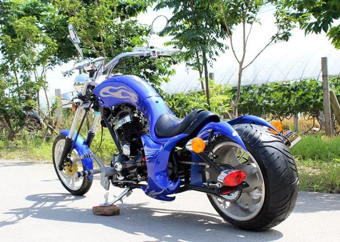 Color de la motocicleta cuatro del interruptor de Harley de la motocicleta del interruptor de la velocidad rápida 250cc con la rueda dos