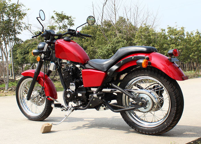 Motocicleta roja del interruptor 250cc 90 kilómetros por hora del consumo de petróleo bajo con la transmisión manual 5