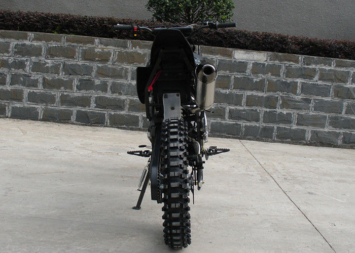 Negro de la motocicleta de la bici de la suciedad del estilo 250cc de Apolo con el tanque de aceite de la transmisión manual 8L