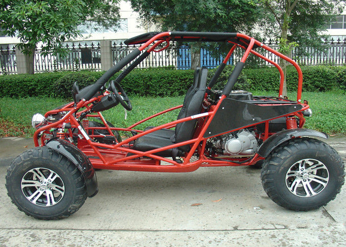 2 asientos con errores del motor dos del poder más elevado del kart de la impulsión 400cc de la rueda con cinco engranajes