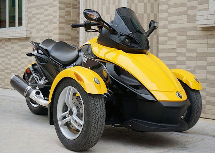 1000cc puede la motocicleta de la rueda de la 3, V - motocicleta de la rueda delantera del gemelo 2 enfriada por líquido