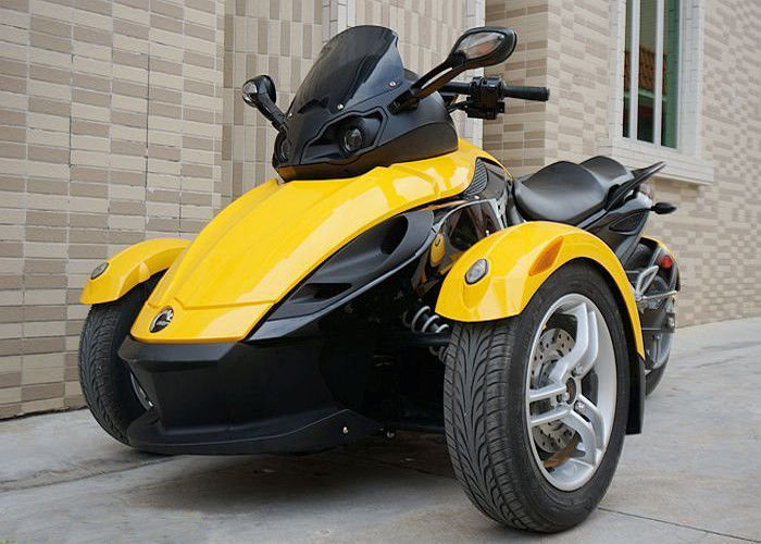 1000cc puede la motocicleta de la rueda de la 3, V - motocicleta de la rueda delantera del gemelo 2 enfriada por líquido