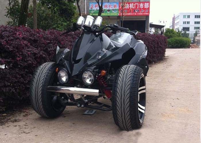 4 vespa de motor de la rueda de la motocicleta 3 de la rueda del embrague manual de los engranajes tri con revés