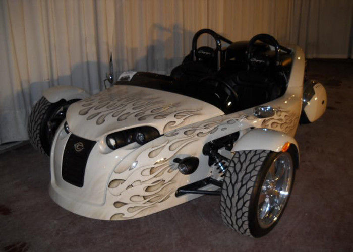 La tri motocicleta 1250cc 3 enfriados por líquido de la rueda del poder más elevado rueda las motocicletas para los adultos