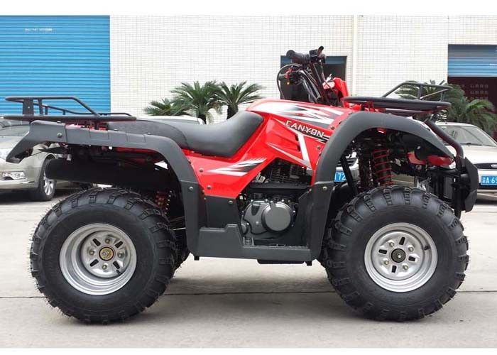 260cc eje de cuatro ruedas del comienzo eléctrico ATV que conduce el freno de tambor rojo de la parte posterior del coche de cuatro ruedas