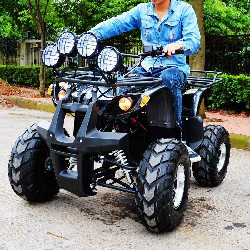 Bici eléctrica 1500W del patio de Atv/motor sin cepillo de 2000W DC con cuatro luces brillantes