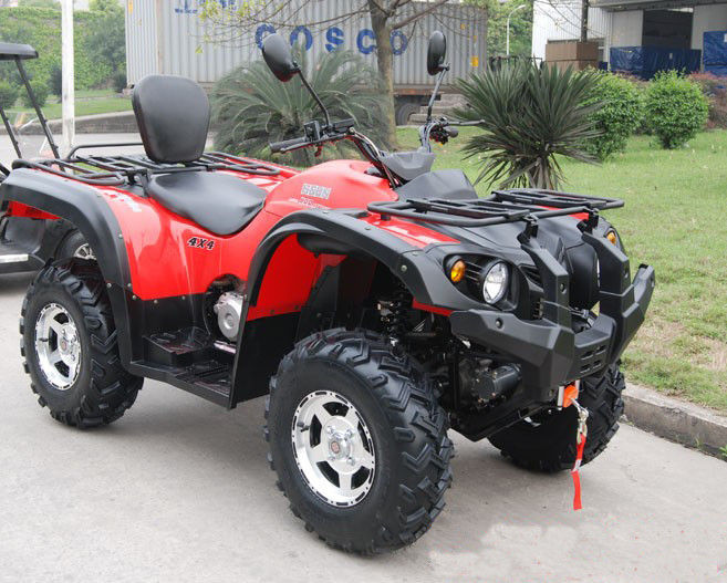 1 - Vehículos utilitarios 4 del cilindro 700cc Atv - movimiento, coche de cuatro ruedas posterior de Seater del estante dos