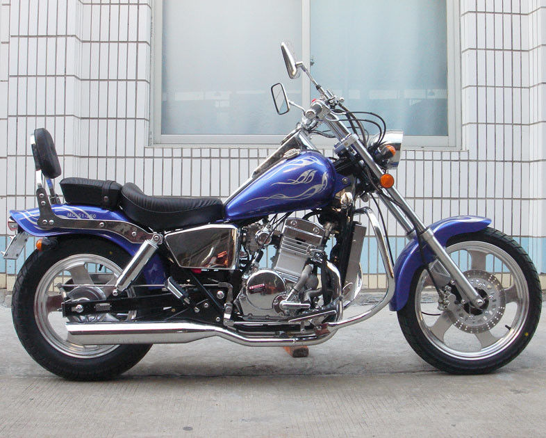 Las motocicletas de alta potencia refrigeradas por agua 250cc ayunan freno de tambor eléctrico de la parte posterior de la motocicleta