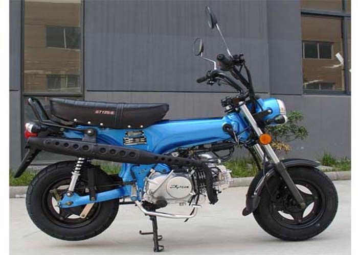 motocicletas de alta potencia 125cc con el freno de tambor de la parte posterior del freno de disco del frente del motor de 4 engranajes