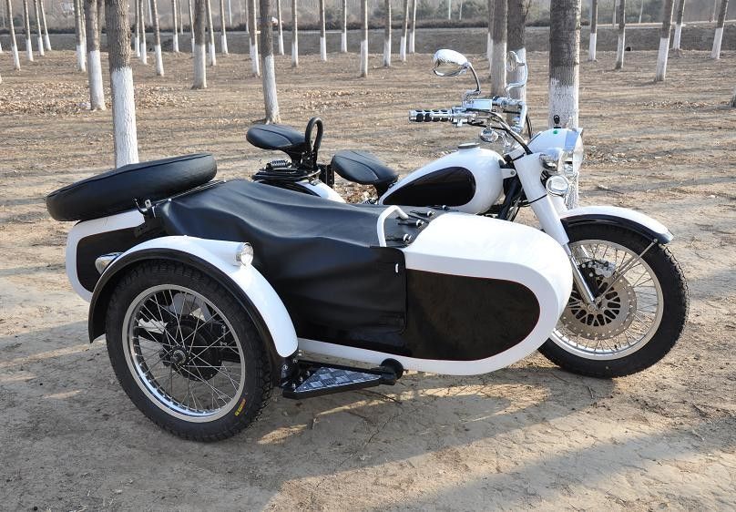 Las motocicletas de alta potencia del estilo 750cc de Changjiang doblan la motocicleta del motor con 3 asientos