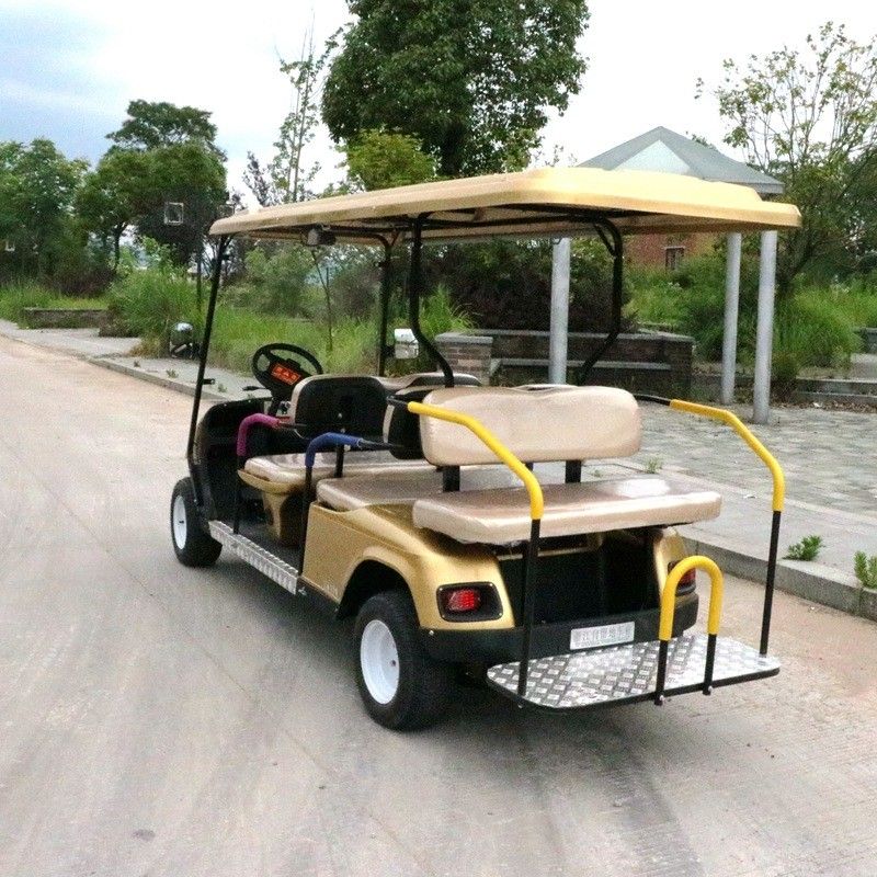 6 carros de golf eléctricos de las personas 4000w 6V 180AH X 8 carros de golf sin necesidad de mantenimiento de Off Road