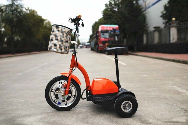 La bici eléctrica del ciclomotor del freno de mano 350w 25 kilómetros por hora con el imán permanente cepilló el motor de DC