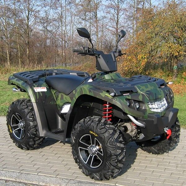 El doble de cuatro ruedas refrigerado por aire de 400cc Atv/escoge A - arme con el cambio eléctrico del borde de aluminio