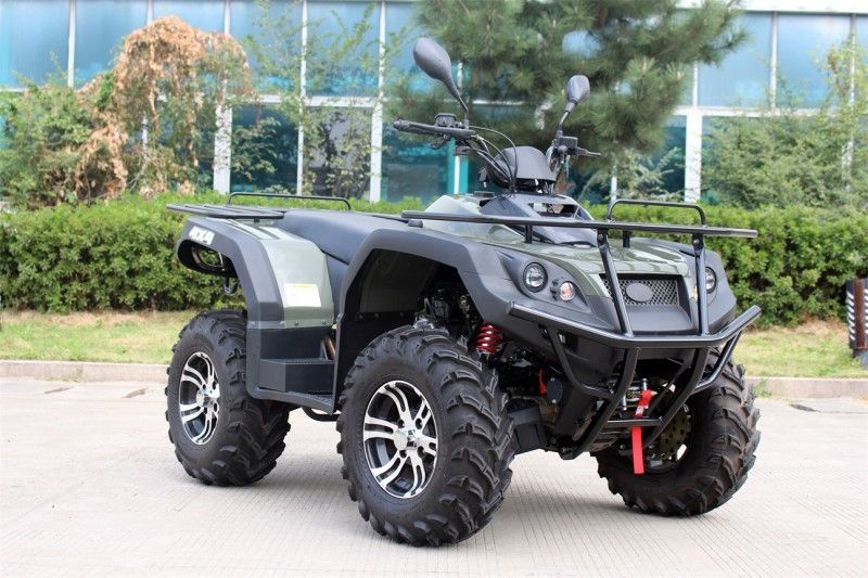 El adulto 400cc ATV de cuatro ruedas con aire de gran tamaño adicional se refrescó + impulsión de eje de Coolded del aceite