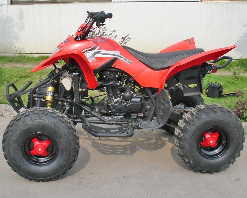 250CC vehículos utilitarios rojos ATV 8