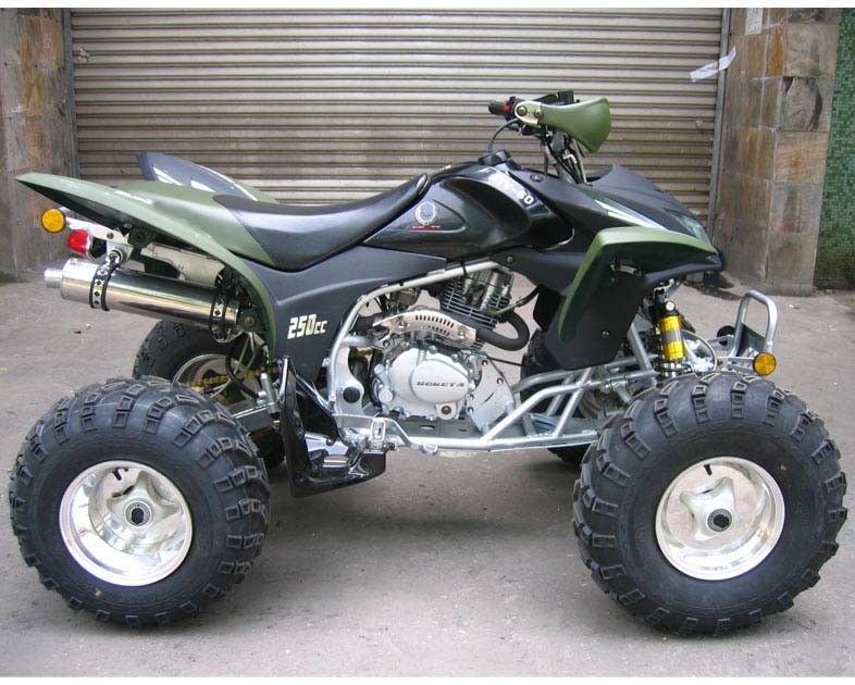 Juventud de la extra grande que compite con el embrague eléctrico del manual del comienzo del CDI de la bici del patio de Atv 250cc Atv