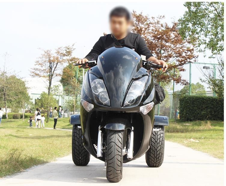 vespas del motor eléctrico 1500w, motocicleta de la vespa de 3 ruedas con el motor sin cepillo