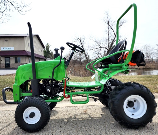 Luces de Jeep Fully Auto With Hitch del carro de golf del hombre de Mini Farm Tractor With Reverse 125cc uno