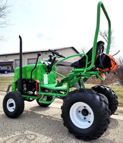 Luces de Jeep Fully Auto With Hitch del carro de golf del hombre de Mini Farm Tractor With Reverse 125cc uno