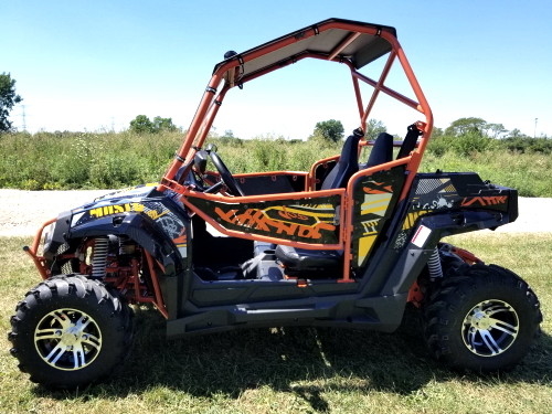 El carro de UTV 170 MaX Utility Vehicle Gas Golf con aduana de gran tamaño de los neumáticos del parabrisas bordea/suspensión
