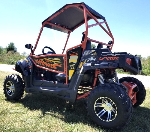 El carro de UTV 170 MaX Utility Vehicle Gas Golf con aduana de gran tamaño de los neumáticos del parabrisas bordea/suspensión