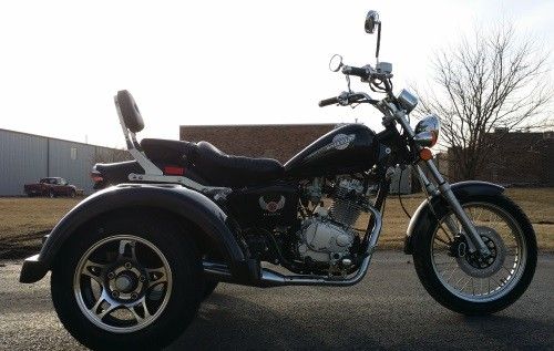 el aire 250cc refrescó la vespa de Trike de 3 ruedas con el solo cilindro, sistema de enfriamiento 4-Stroke