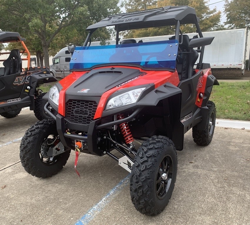 Vehículo eléctrico de gas 1000 UTV lado a lado Full ABS Roof Dos hermanos de carreras de escape