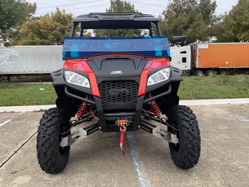 Vehículo eléctrico de gas 1000 UTV lado a lado Full ABS Roof Dos hermanos de carreras de escape