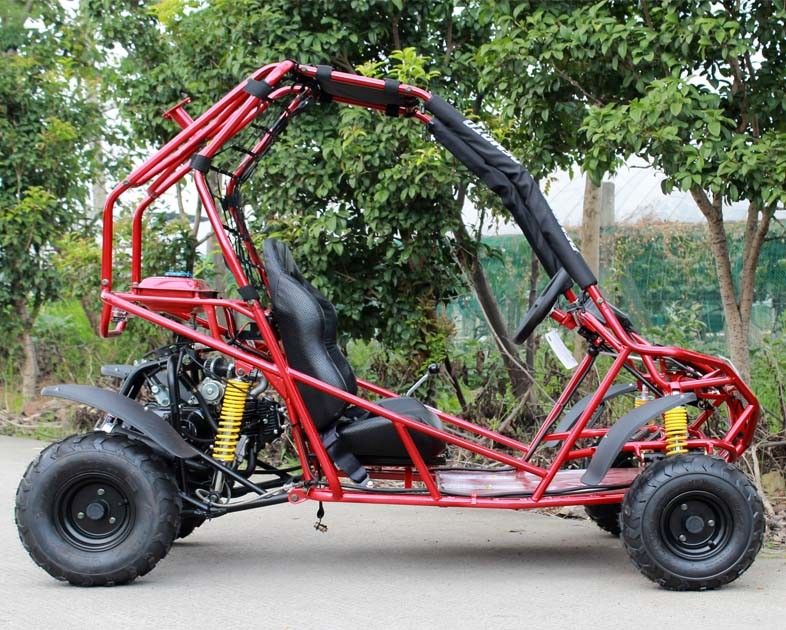 Tipo horizontal refrigerador del solo cilindro de aire adulto del kart con los bordes de la aleación de aluminio
