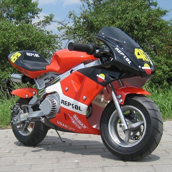 La mini suciedad roja del gas Bikes 50cc, pequeñas bicis de la suciedad del comienzo eléctrico con la transmisión automática