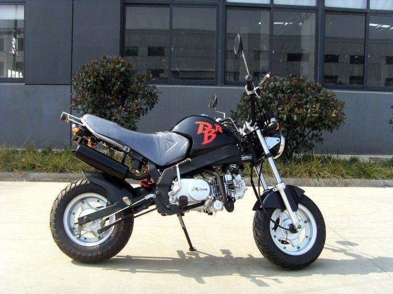 freno de tambor de la parte posterior del disco del frente de la motocicleta de 125cc Skyteam con el engranaje 7 L el tanque de 4 velocidades de aceite