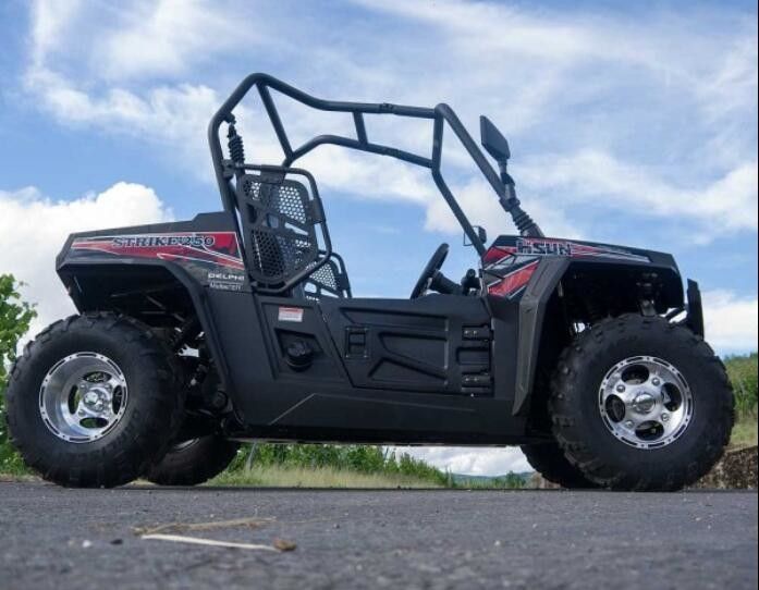 250cc vehículo utilitario de cuatro ruedas de gran tamaño, vehículos utilitarios refrigerados por agua de ATV