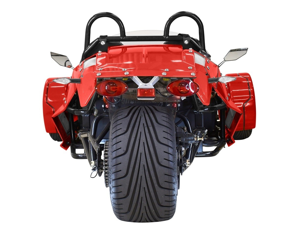 Tri Wheel Motorcycle E-Spider 72V Trike Potente 3000w Motor de tracción media con batería de litio