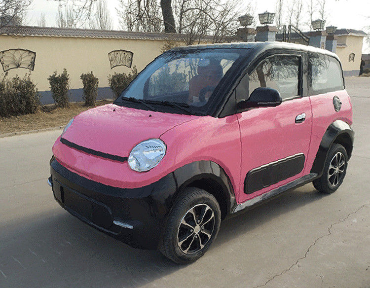 Rosa/coche eléctrico eléctrico azul de los carros de golf 220v 4.2kw 2 Seat con el tambor delantero del disco/de la parte posterior