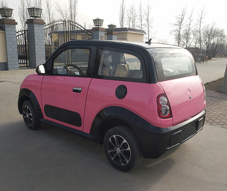Rosa/coche eléctrico eléctrico azul de los carros de golf 220v 4.2kw 2 Seat con el tambor delantero del disco/de la parte posterior