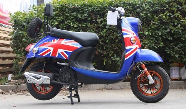 El aire de 4 movimientos refrescó el freno de tambor adulto de la parte posterior del disco del frente de la vespa de motor 150cc