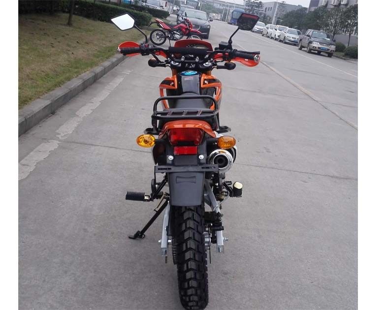 motocicleta de Off Road de la motocicleta de la bici de la suciedad de la refrigeración por aire 229cc con el motor del eje de la balanza de la refrigeración por aire