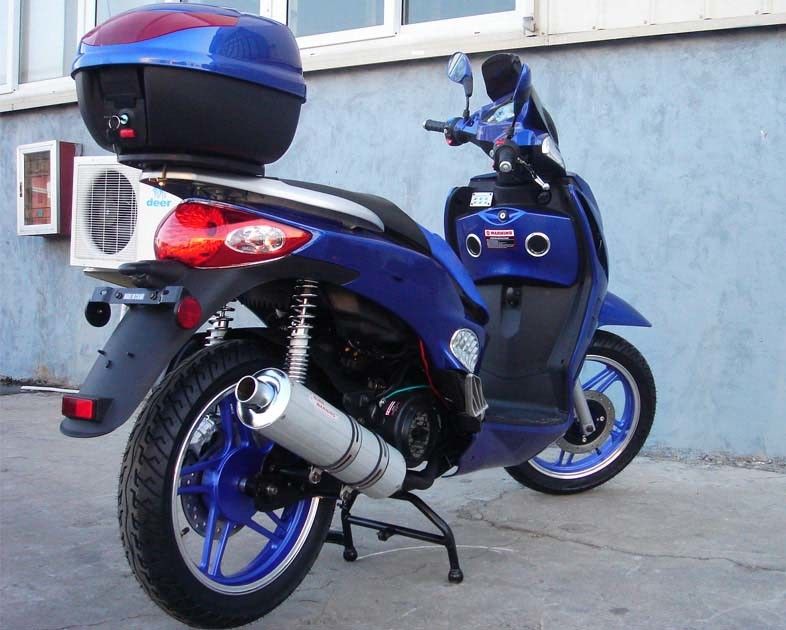 150CC escogen el embrague automático de motor del aire del cilindro de la vespa 4 de la vespa adulta fresca del movimiento