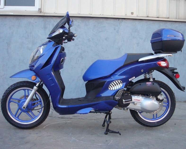 150CC escogen el embrague automático de motor del aire del cilindro de la vespa 4 de la vespa adulta fresca del movimiento