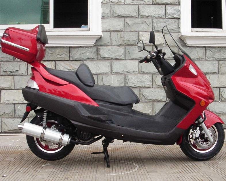 Vespa de motor adulta de la puesta en marcha borde de 12 pulgadas con choque de la parte posterior del doble de la cromaticidad