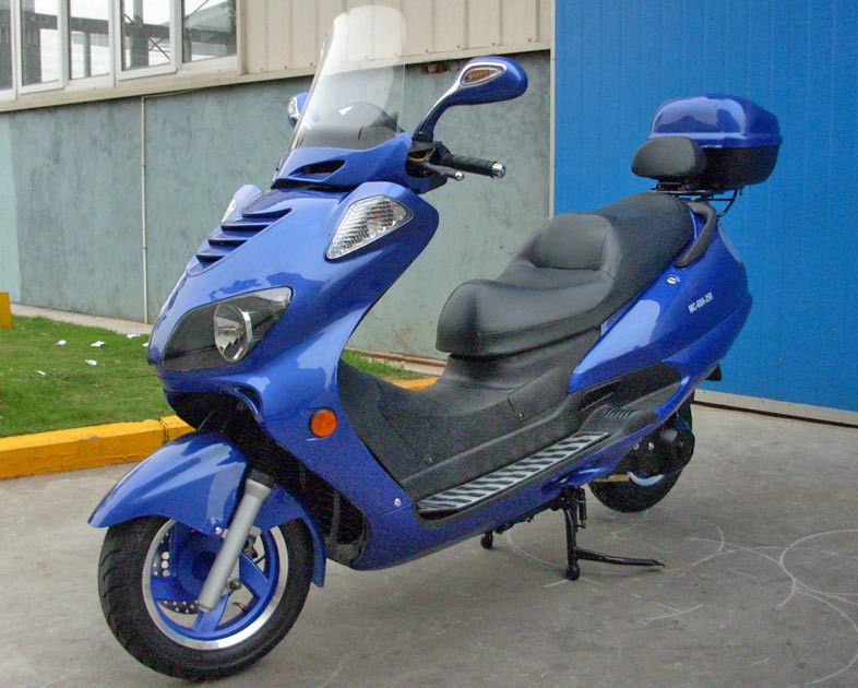 Vespa de motor adulta de Peda del pie de aluminio 250cc con el freno de disco delantero de la parte posterior del disco del ABS