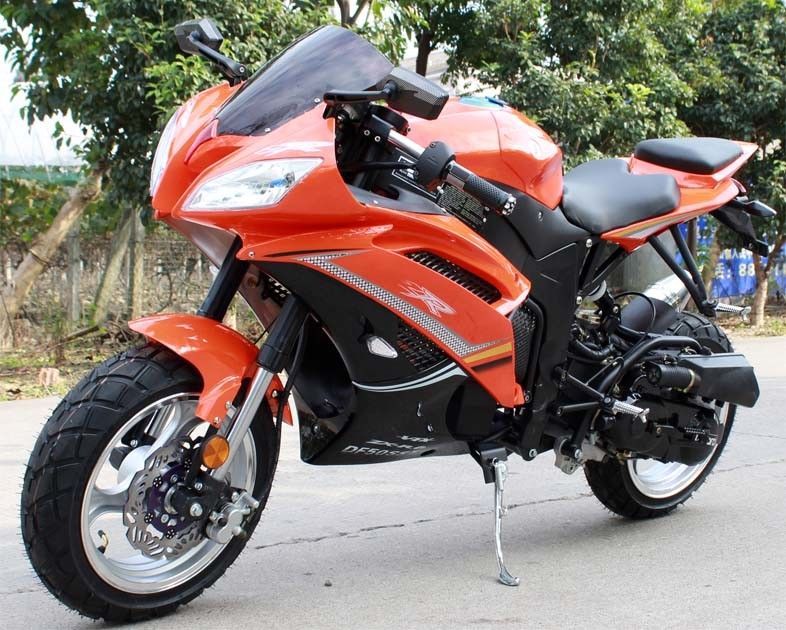 Aire legal CVT fresco del movimiento de la motocicleta 4 de la sola calle del cilindro 200cc con el sistema dominante del comienzo