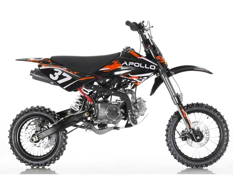 Ventile el freno de disco delantero y trasero refrescado del mini de la suciedad 125cc de la bici 4 del movimiento solo embrague manual del cilindro